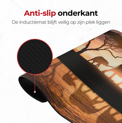 Inductie mat olifanten anti slip onderkant
